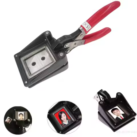 Punch Puncher Cutter Photo Plier Picture Passport ID Card License Corner Visa EU US UK Studio die Sc