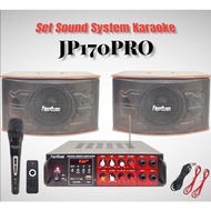 SET FIRST CLASS JP170 PRO HOME THEATER SUPER KARAOKE SIAP PAKAI JP 170 - Gema Audio