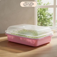 LOVIVER Vegetable Planting Tray Compact Microgreens Growing Bean Sprout Machine Hydroponic Seed Cont