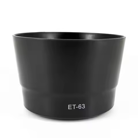 Cylinder Bayonet Lens Hood Shade Replace ET-63 for Canon EF-S 55-250mm f/4-5.6 IS STM / 55-250 mm f4