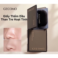 GECOMO Activated Bamboo Charcoal Oil Absorbent Paper Box Super Good Oil Absorption