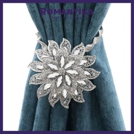 Romantika Luxury Curtain Magnet Tie 34CM Crystal Curtain Accessories Straps Magnet Buckle