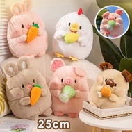 Cute Animal Plushie Toy Cabbage Pig Chicken Leg Children Soft Pillow AnimalsToy Doll Gifts