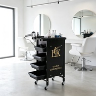Wagon trolley 5 tiers hairdressing multifunctional shelves salon High-end trolley hair salon trolley