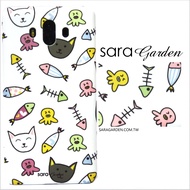 【Sara Garden】客製化 手機殼 Samsung 三星 A7 2017 手繪可愛貓咪 手工 保護殼 硬殼