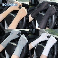 BORAGE44 Driving Gloves Elastic Slip Resistant Mid-long Etiquette Gloves