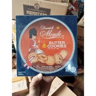 MURAH MONDE BISCUIT BLUE SHELL KECIL BUTTER COOKIES KALENG 454GRAM 454G 454 GRAM 454GR
