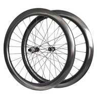 ล้อคาร์บอนไฟเบอร์ MAX 700c สำหรับจักรยานเสือหมอบ ล้อคาร์บอนไร้ลาย วงกลมหนา บล็อกเบรก ชุดล้อจักรยานเส