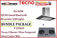 TECNO HOOD AND HOB FOR BUNDLE PACKAGE ( ISA 9298 &amp; T22TGSV ) / FREE EXPRESS DELIVERY