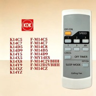 Suitable for KDK 3-speed ceiling fan remote control F-M14C5 F-M14C7 F-M14C8 F-M14D5
