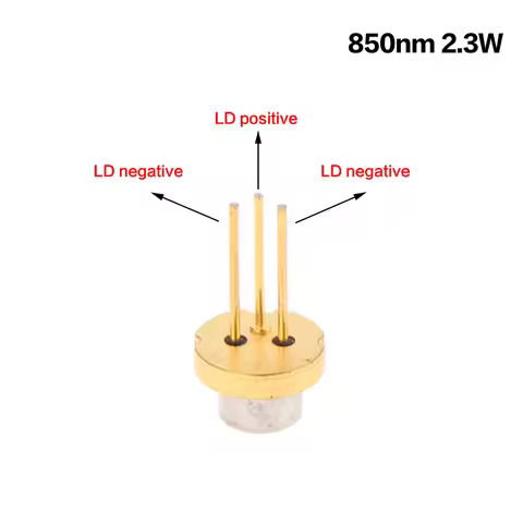 850NM 2.3W Infrared Laser Diode TO-18 5.6mm 2300mW High Power IR LD Chip Night Vision Laser Module A