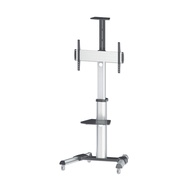 Manhattan 461245 TV Cart ขาแขวนทีวีแบบมีล้อเลื่อน รองรับขนาดจอ 37-86 นิ้ว น้ำหนัก ไม่เกิน 50 กก.