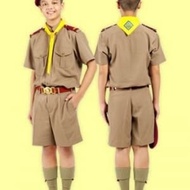 ชุดลูกเสือ เสื้อลูกเสือ เสื้อลูกเสือชายตราสมอ (เฉพาะเสื้อ)