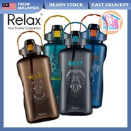 1500-3800ml RELAX TRITAN WATER BOTTLE WITH STRAW