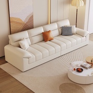 Sofa fabrik berteknologi mewah ringan gaya Itali baharu untuk ruang tamu, pangsapuri kecil, rumah, b