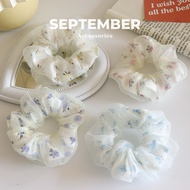 SEPTEMBER Accesoories Spring Flower Scrunchies