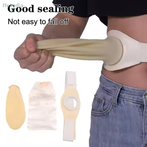 Silicone Colostomy Bags Ostomy Belt Drainable Urostomy Bag After Colostomy Ileostomy Pouch Ostomy Be