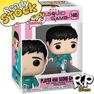 Funko Pop Squid Game #1485 - Player 456 - Seong Gi-Hun 100% Genuine