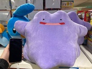 限時代購 BANDAI 日本正版寶可夢pokémon ditto 百變怪 40CM毛絨公仔 毛公仔抱枕擺件