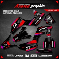 HONDA CRF 150 L FULL BODY STICKER DECAL CRF DECAL/ CRF STICKER/ STICKER/ CRFHONDA CRF 150 DECAL/