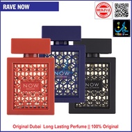 Rave Now / Rave Now Rouge  / Rave NOW INTENSE / RAVE PERFUME For Men Women Unisex EDP BY LATTAFA PER