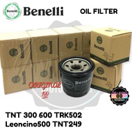 ORIGINAL BENELLI OIL FILTER TNT600 TNT249s TNT300 TRK502 TRK502X 502C LEONCINO 500 752S