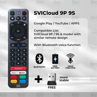 【𝐅𝐑𝐄𝐄 𝐁𝐀𝐓𝐓𝐄𝐑𝐘 𝐀𝐀𝐀𝐗𝟐】 Remote Control For SVICLOUD 9P 9S 8P 8S 3PRO 3PLUS 3S 10P 10S VOICE SVI BOX TV 