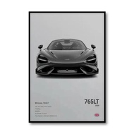 โปสเตอร์ผ้าใบศิลปะบนผนังรถยนต์ชื่อดัง STO 765LT DLS โมเดิร์น เดคคอร์บ้าน ของขวัญวันเกิด ไม่มีกรอบ 01