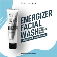 Facial Wash Men - Facial Wash For Men - Ms Glow men - Energizer Facial Wash men