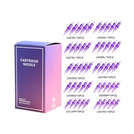 【Sora123】 50pcs / box Mix Size Tattoo Cartridges Needle 3RL+5RL+7RL+9RL+5RS+7RS+9RS+9RM+11RM+7M1 For