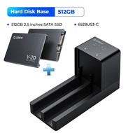 ORICO 2 Bay HDD Docking Station พร้อมโคลนออฟไลน์ SATA เป็น USB 3.0 Hard Drive Docking Station สำหรับ