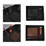 [mcfsnzwtxz1bw] Men's Gift Set Beautifully Modern Men Wallet Set for Male Fathers Day Him Couple