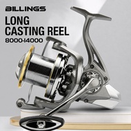 Billings Lure Fishing Reel Metal Spinning Wheel Sea Fishing Long Casting Reel NGK Anchor Fish Specia