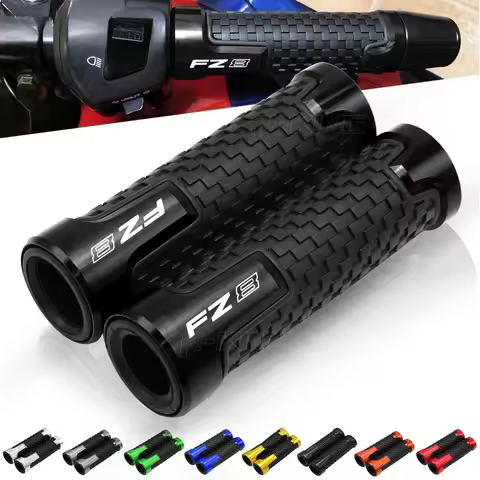 7/8" 22mm CNC Aluminum Motorcycle handle grips racing handlebar grip For Yamaha FZ8 FZ 8 Fazer 2010 