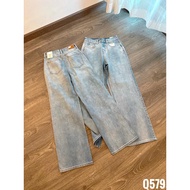 Genuine women's jeans Store ZR non-stretch straight jeans Q579