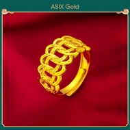 ASIX GOLD 916 Gold Korea Bangkok Gold Men's Jewelry Ring for Men