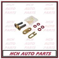 428H ORING (GOLD) CHAIN JOINT CLIP/ PIN / 428H O-RING (GOLD) CHAIN JOINT CLIP/ PIN