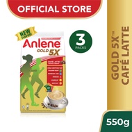 [Exp 01 Sep 2026 & / Later] ANLENE Gold 5X High Calcium High Protein Caf� Latte Milk Powder Susu Tep