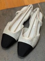 Chanel seasonal 20C slingback (Size 35)