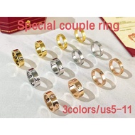 Couple Rings 3 colors Couple rings/Silver rings/gold rings