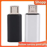 Shopp Type‑C Female To Micro Male Adapter  Convenient Use Converter Stability for Desktop PC Cell Phone Notebook