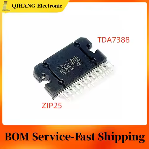 2-10PCS TDA7388 ZIP-25 TDA7388A ZIP25 42W quad bridge car radio amplifier