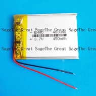 3.7v 450mAh 403040     Lipo Li Polymer Rechargeable Battery For GPS Headphone Watch