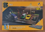 1/43 燈壞 微影 Tiny Car Park S1 DX 停車場模型 場景