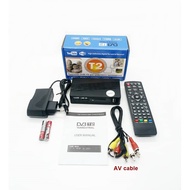 (Local Suplier Malaysia) Decoder MyTv MyPreeview Digital TV Receiver USB Media Player Decoder AV Cab