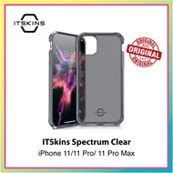 ITSkins Spectrum Clear for iPhone 11 / 11 Pro / 11 Pro Max - Black / Clear * Protection Case * Shock