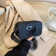Women's Camera Bag, Stylish and Versatile, Mini Square Design, Crossbody with Wide Strap, Stylish vi