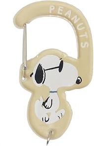 Marimo Craft SPCQ-581 Snoopy JOURNEY J・C Acrylic Carabiner W1.6 x H 2.0 x D 0.1 inches (40 x 50 x 3 