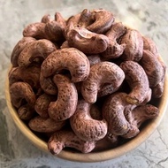 [Xiaoguoshan] Fast Shipping Vietnam Thin Salt Salty Crisp Cashew Nuts With Skin W180 Extra Large Wit