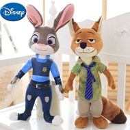 Disney Zootopia Cartoon Movie Dolls Nick Wilde Judy Hopps plush Safe Cotton Toys